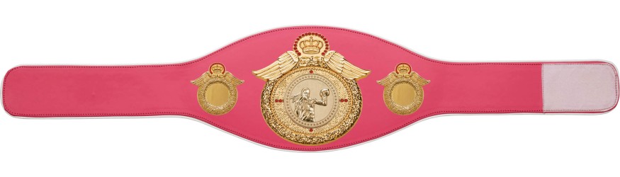 FEMALE BOXING CHAMPIONSHIP BELT-PROWING/G/FEMBOXG-6+ COLOURS